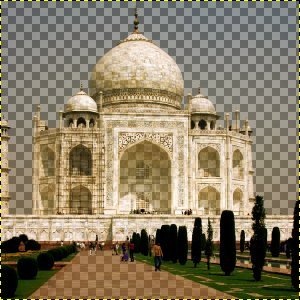 Example for Color to Alpha