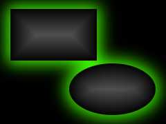 Example for the Alien Glow filter