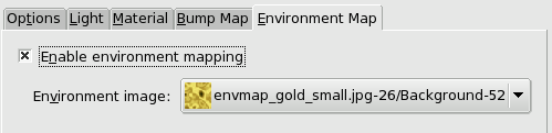 Environment Map options