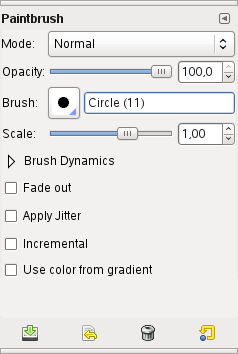 Tool Options Dialog
