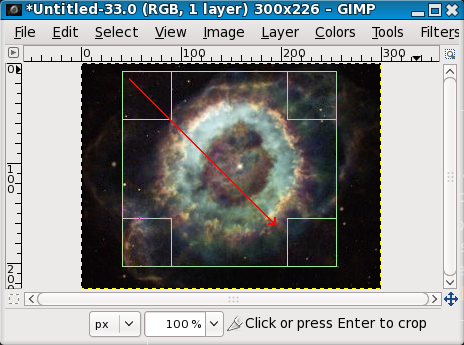 Select a Region to Crop